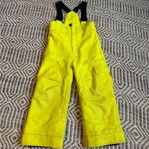 Obermeyer Kids Bright Yellow Overalls